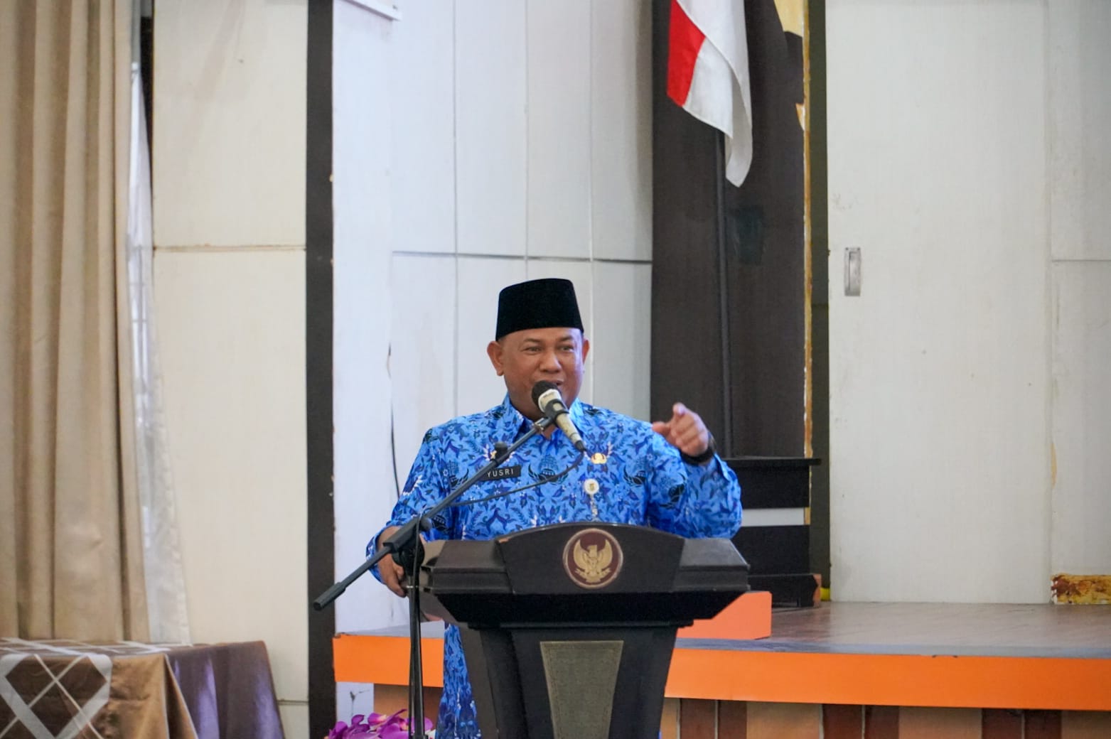 Lepas Keberangkatan ASN Jama Ah Calon Haji Kabupaten Kampar H Bupati Kampar Minta